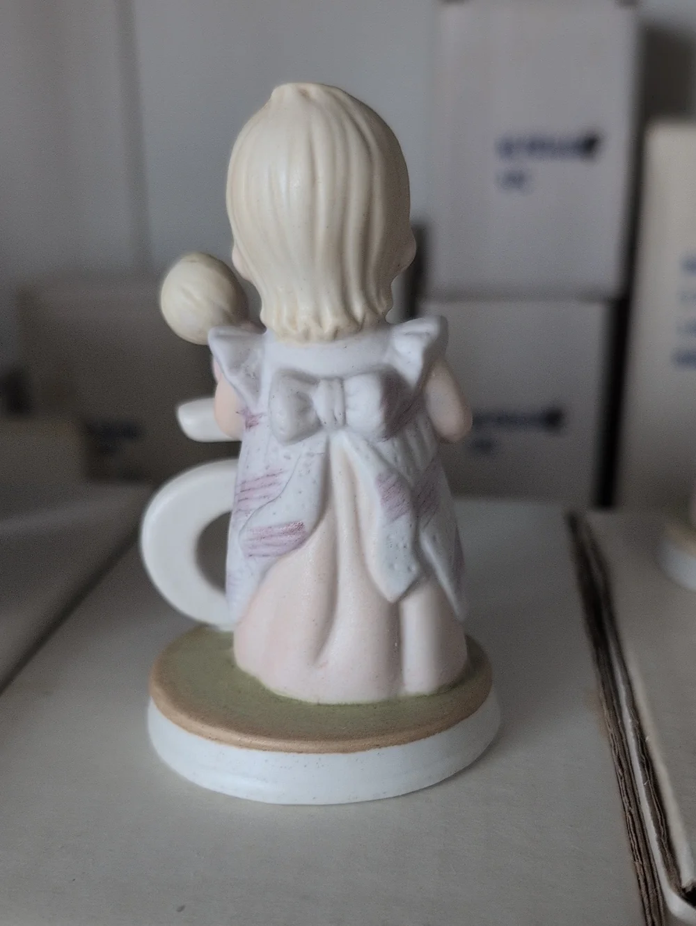 The Christopher Collection By Lefton Girl Figurine with Number 5